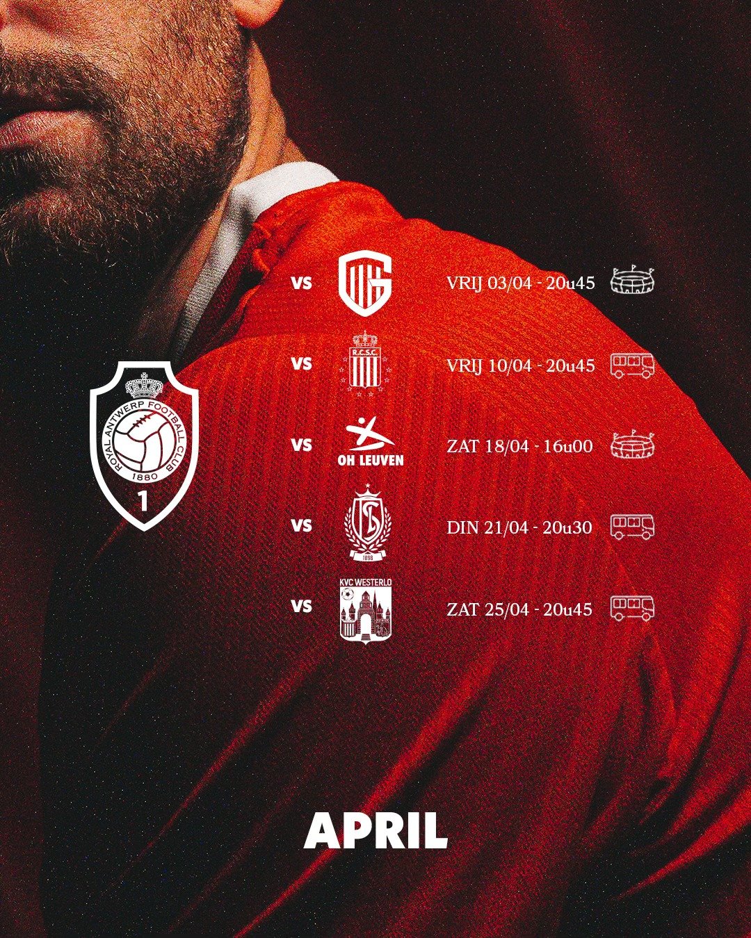 Play-offs data gekend